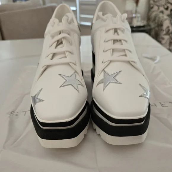 NIB Stella McCartney Sneak Elyse Platform Sneaker - Picture 9 of 13